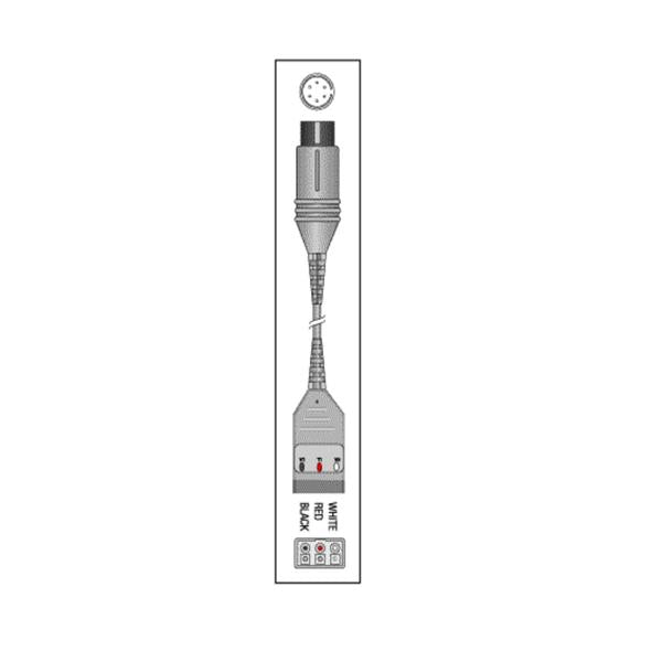 Cable Patient For Vital Monitor 3 Lead Ea
